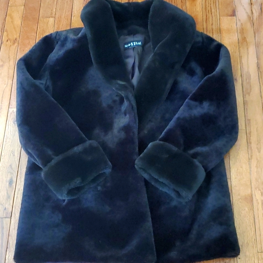 Beautiful fake fur coat